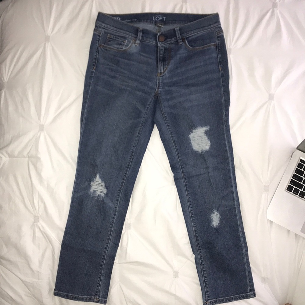 Loft Modern Crop Denim